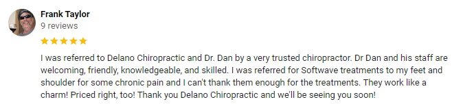 Chiropractic Delano MN Testimonial Frank