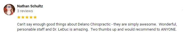 Chiropractic Delano MN Testimonial Nathan