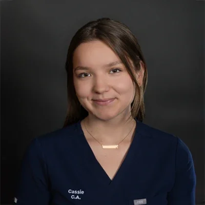 Cassie W smiling Chiropractic Assistant at Delano Chiropractic