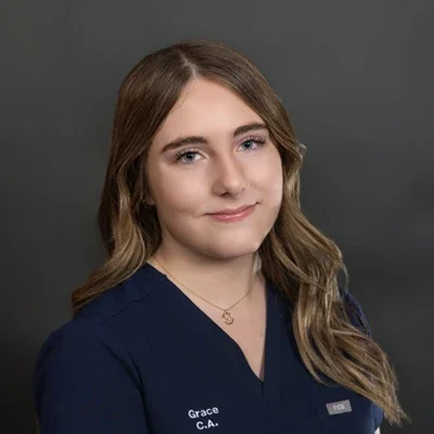 Grace T smiling Chiropractic Assistant at Delano Chiropractic